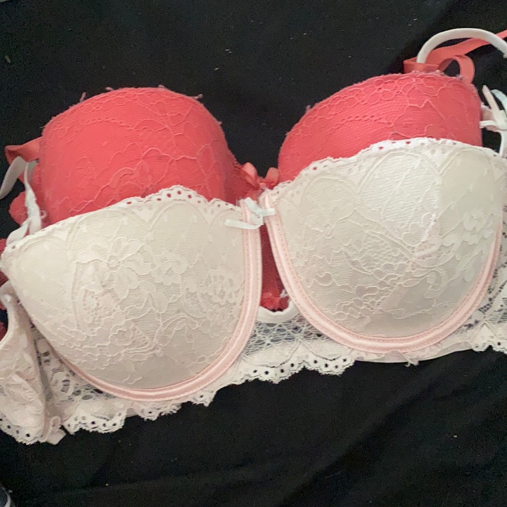 2 Pink Bras